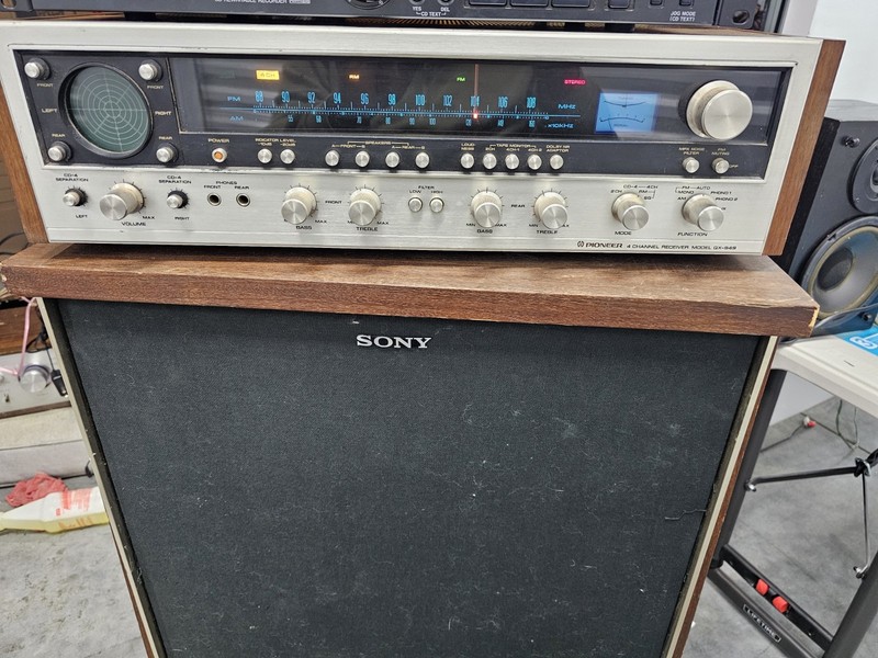 Pioneer QX-949 Quadraphonic Receiver Vintage – no sound