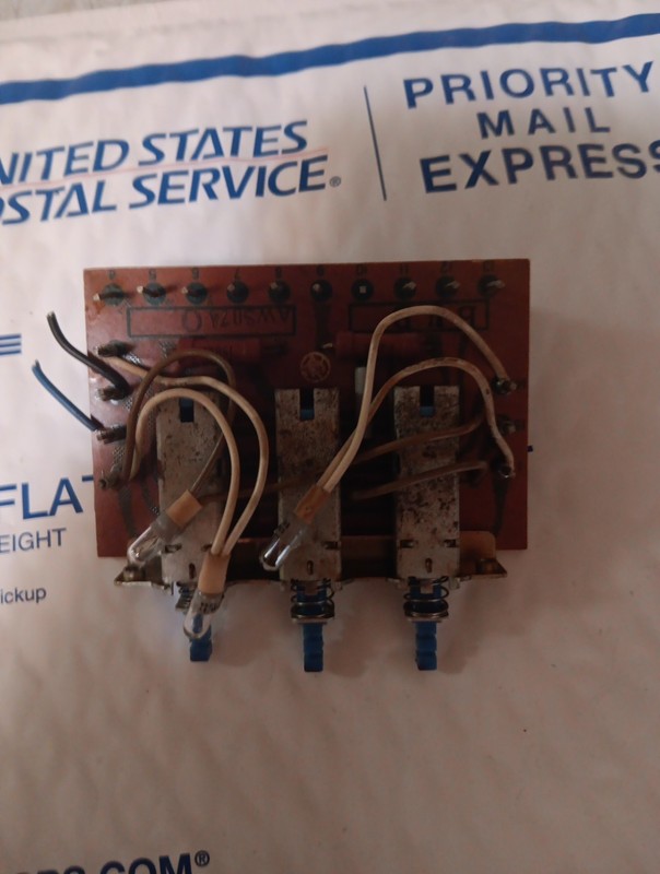 Pioneer SX-838 Switch Circuit Assembly (Speakers) AWS-074