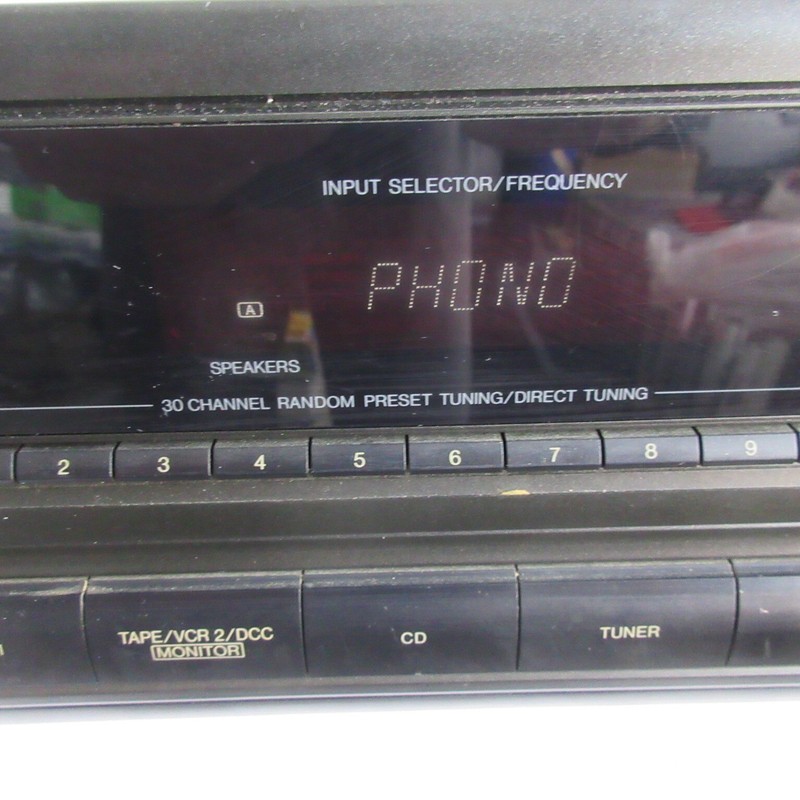 VTG TECHNICS SA-GX190 AV CONTROL STEREO RECEIVER TESTED WORKING HOME AUDIO 200W gallery