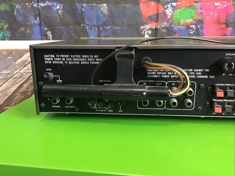 Vintage Sherwood Stereo Am Fm Receiver Model S-2640 CP Power Tested Only gallery