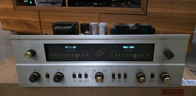 Vintage Fisher 800B AM/FM Stereo Receiver Tested Working