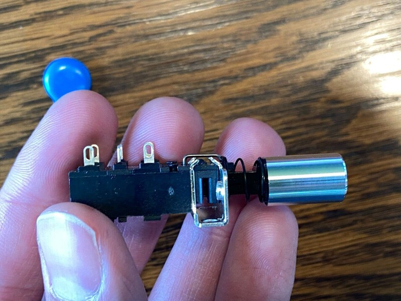Pioneer QX-8000A Power Switch, Knob, & Snubber Cap NEW Perfect Replacement 8000 gallery