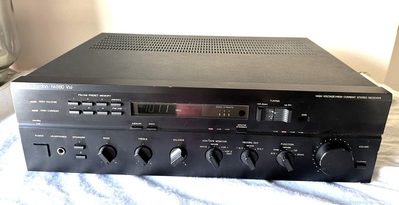 Harman Kardon hk880 Vxi Vintage Stereo Receiver Made in Japan MPN hk880 Vxi