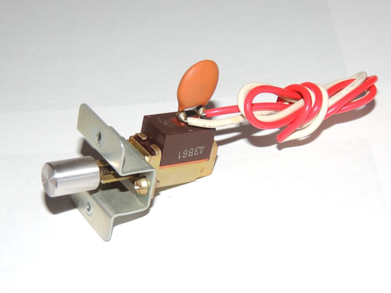 Pioneer SA-9500 SX-535 SX-636 Power Switch, Bracket & Knob & Wire ASG-043 gallery