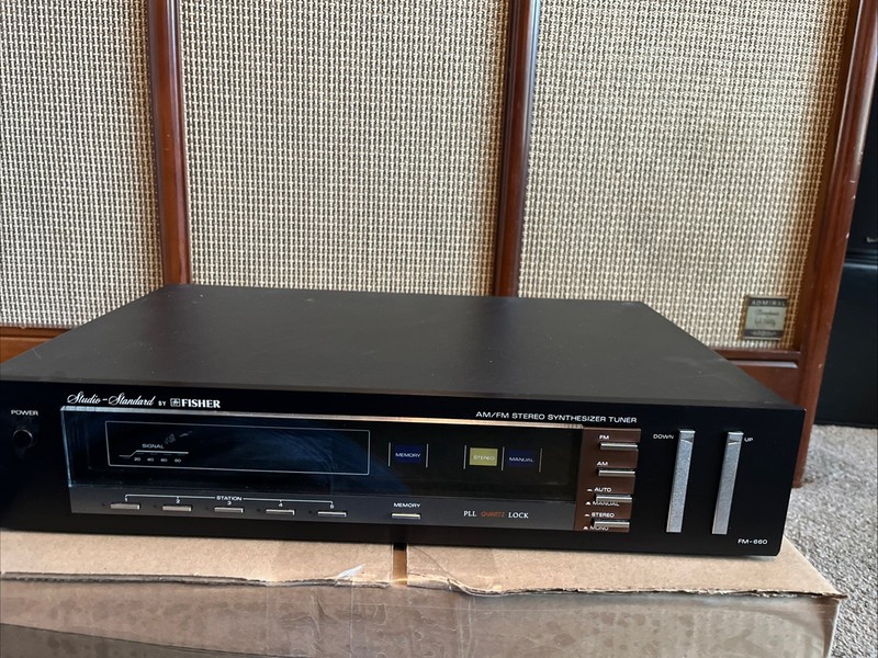 Fisher FM-660 AM/FM Stereo Synthesizer Tuner Tested! Tuner Only gallery