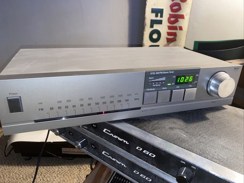 Vintage Modular Components Systems – MCS Series 3722 AM / FM Stereo Tuner Tested