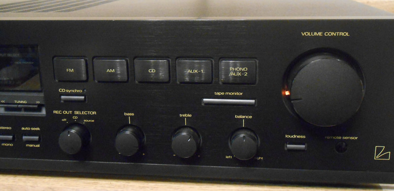 NEW LUXMAN Synthesized FM AM Stereo Receiver Amp R-341 NOS! OPEN BOX! COMPLETE! gallery