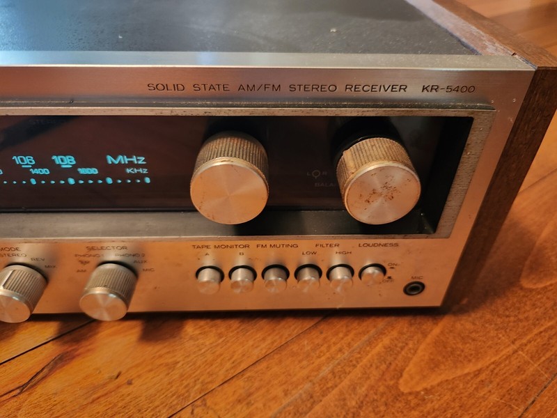 Kenwood KR-5400 AM FM Stereo Receiver Read!! gallery