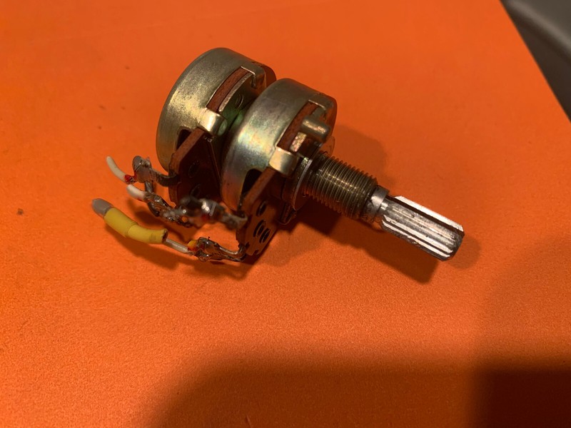 Sherwood S-7100A Stereo Receiver Parting Out Balance Potentiometer