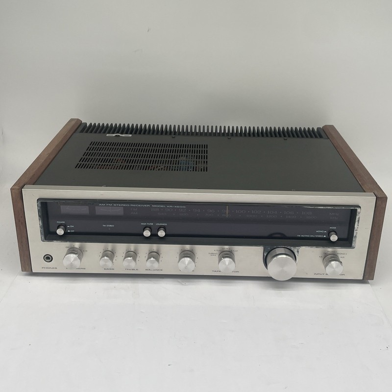 Vintage 1977 Kenwood KR-4600 AM/FM Stereo Receiver – Tested – Japan – Excellent