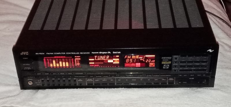 **RARE** Vintage JVC RX-950V AM/FM Stereo Receiver w/ OEM Remote RM-SR950 TESTED