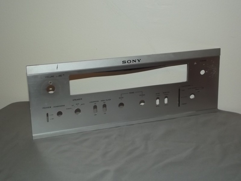 Sony STR-6045 Stereo Receiver Original Face Plate Part