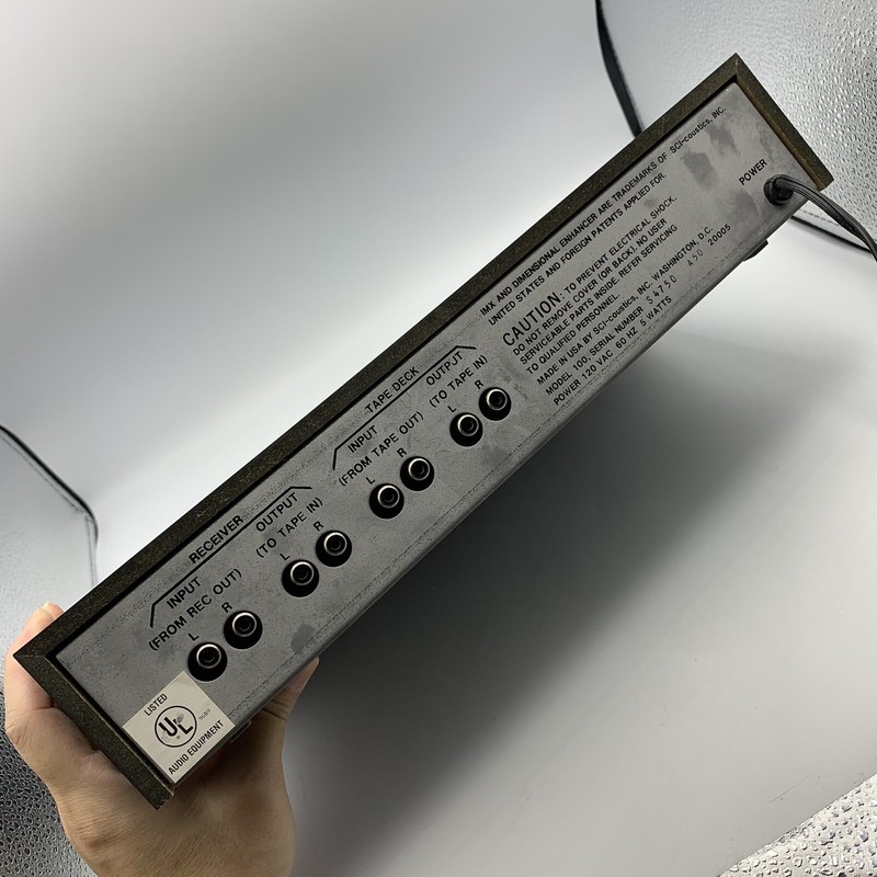 Vintage SCI-coustics IMX Dimensional Stereo Enhancer Model 100, W/ Manual - RARE gallery