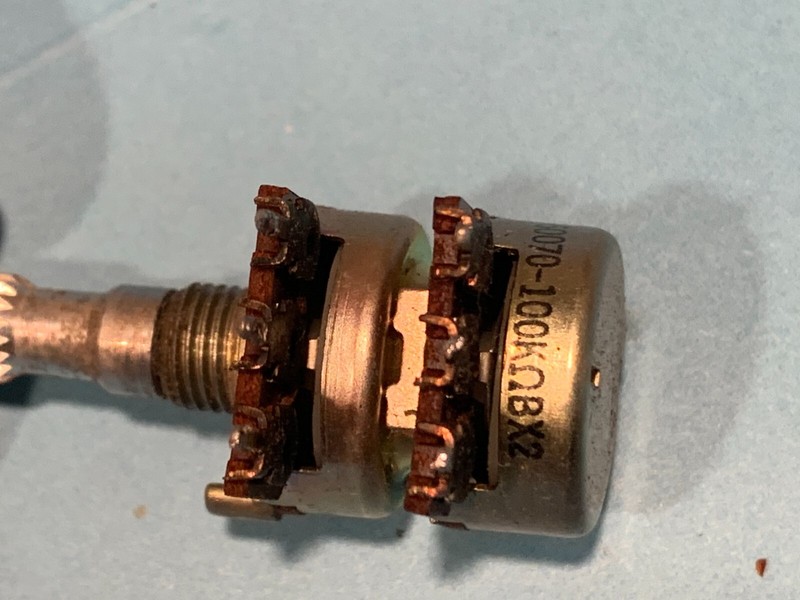 Kenwood KR-9340 Vintage Quad Receiver Parting Out Treble Potentiometer #2 gallery