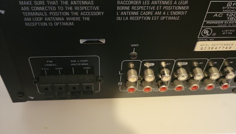 Pioneer Stereo Receiver - Model SX-255R *Tested & Working* No Remote gallery