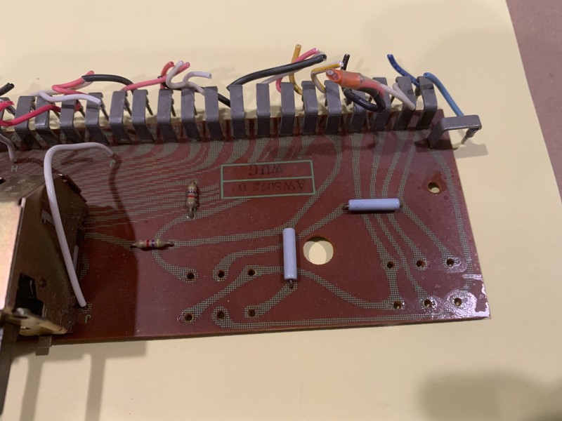 Pioneer SX-1010 Vintage Stereo Receiver - Switch Circuit Assembly AWS-072-0 gallery