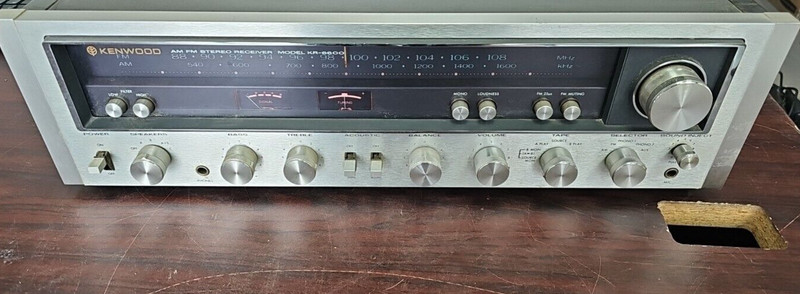 VINTAGE KENWOOD KR-6600 AM-FM Stereo Tuner Amplifier
