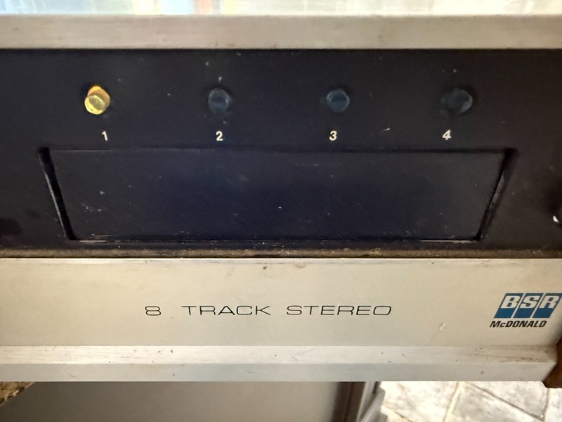 Vintage BSR MCDONALD 8 Track Strereo Receiver System JAPAN McDonald 28 gallery
