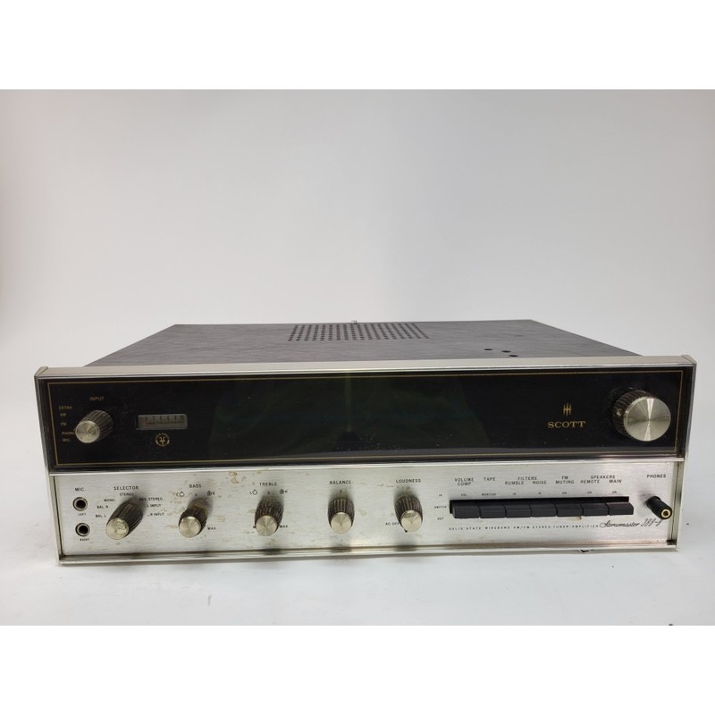 Vintage Scott Stereomaster 388-B Stereo Receiver - Tested, SEE NOTES