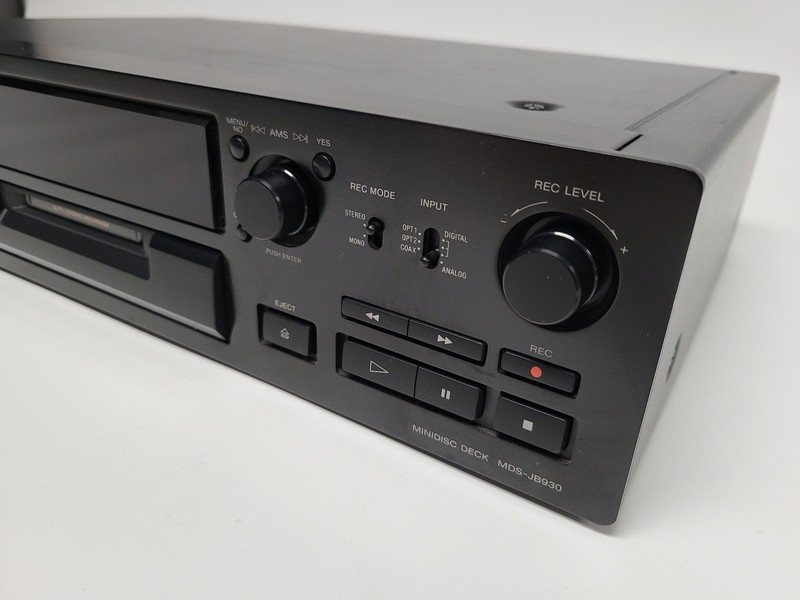 Vintage 1999 Sony MDS-JB930 MiniDisc Deck Player Recorder (Tested) gallery