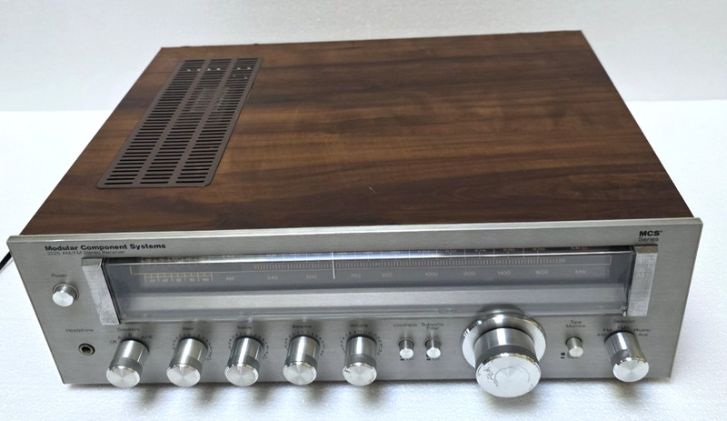 MCS 3225, 27W AM/FM Stereo Receiver, 1970s Vintage Tested & Working, See Video! gallery