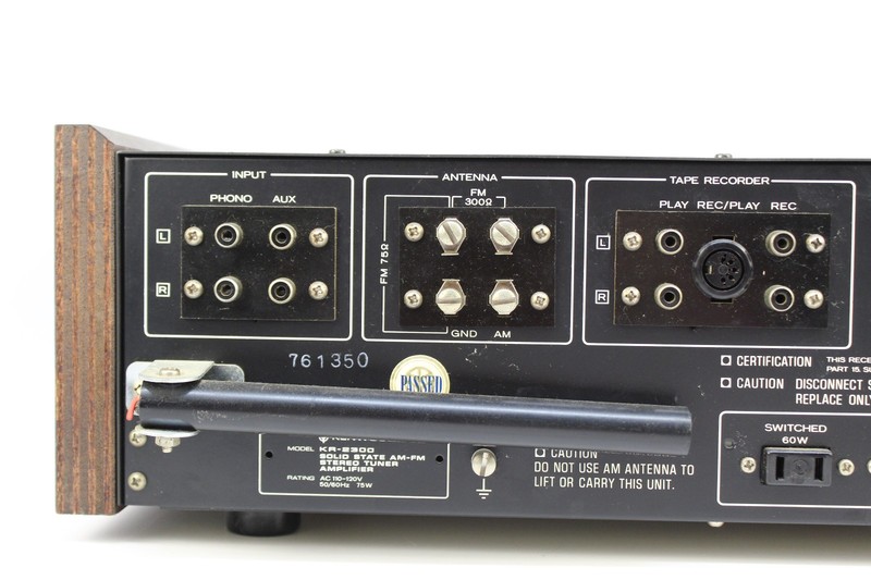 Kenwood AM / FM Stereo Receiver KR-2300 gallery