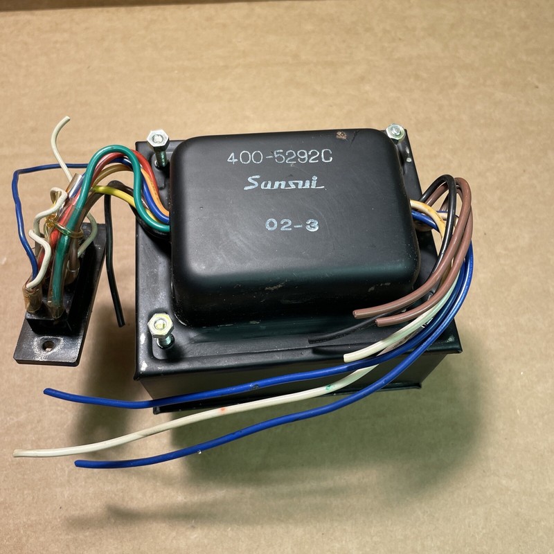 Sansui 5000A Genuine Parts: Transformer 400-5292C w/ Voltage Selector gallery