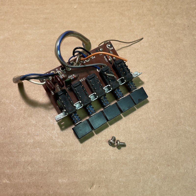 Sansui 5000A Genuine Parts: Control Board F-1056