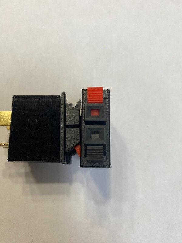 Vintage Pioneer Speaker Plugs / Terminals / Connectors (Pair) SX 626/727/770 ETC gallery