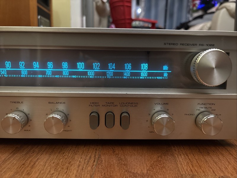 Fisher Studio-Standard Stereo Receiver 120V Vintage, Part #RS-1022 gallery