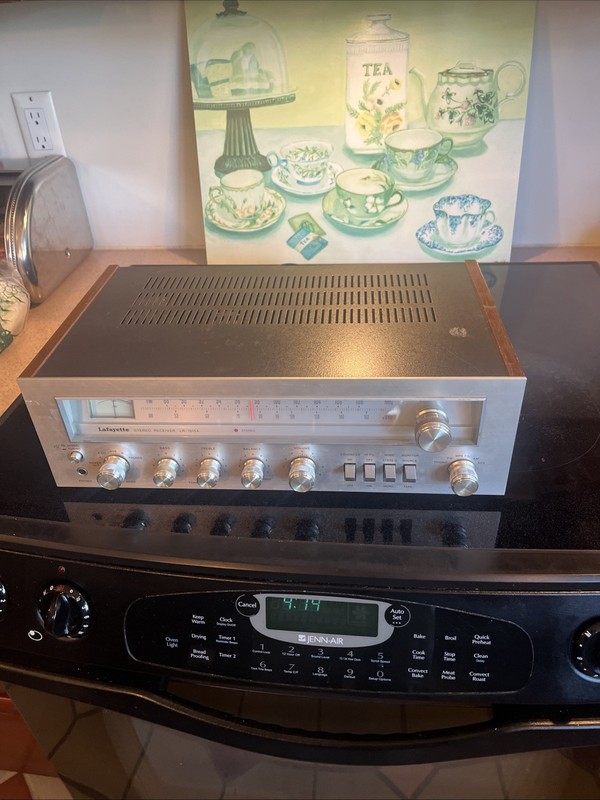Vintage Lafayette LR-1515A Japan Made Stereo Receiver / Amplifier PARTS OR FIX