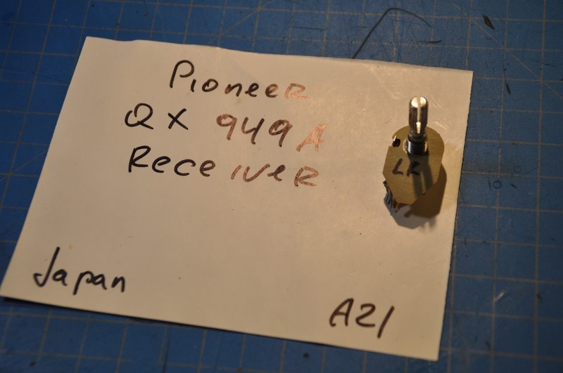 Pioneer QX-949A Receiver Replacement Rear Left Scope Adjustment # ACT-003-0 B2