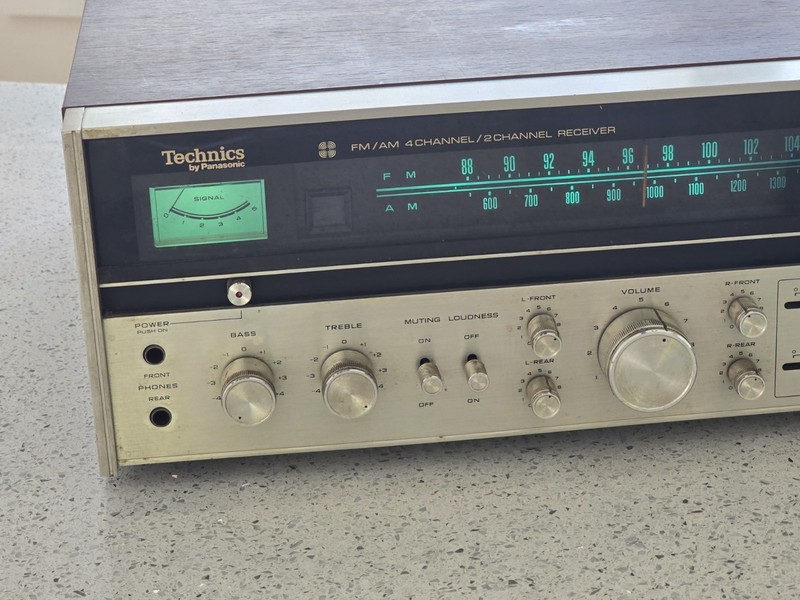 TECHNICS SA-6000X HiFi STEREO QUAD RECEIVER | Vintage SA6000X | Parts /Repair gallery