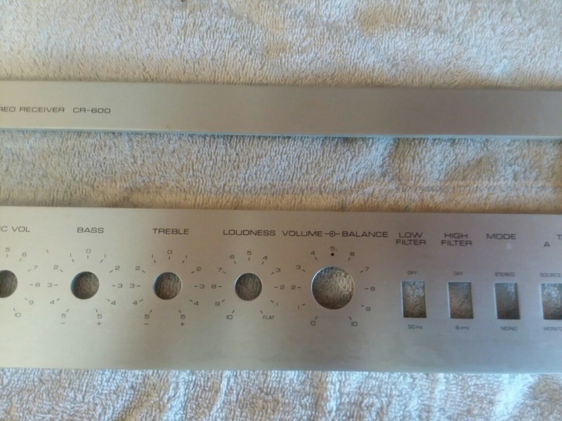 Yamaha CR-600 Faceplate gallery