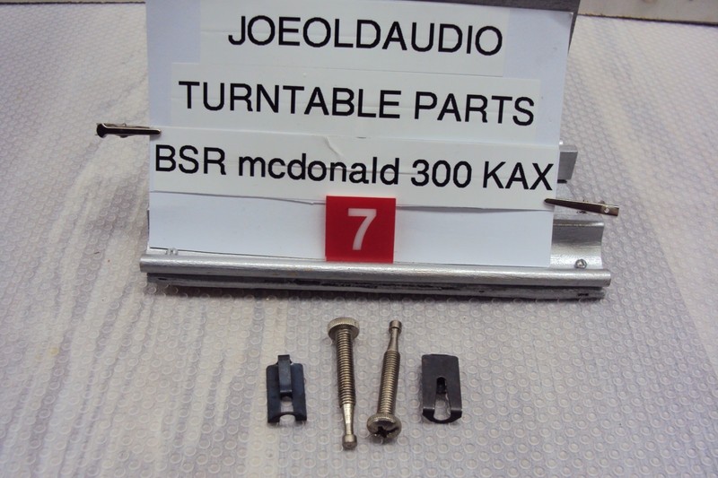BSR McDonald Turntable Model 300 KAX Transport Screws Tested Parting Out 300 KAX