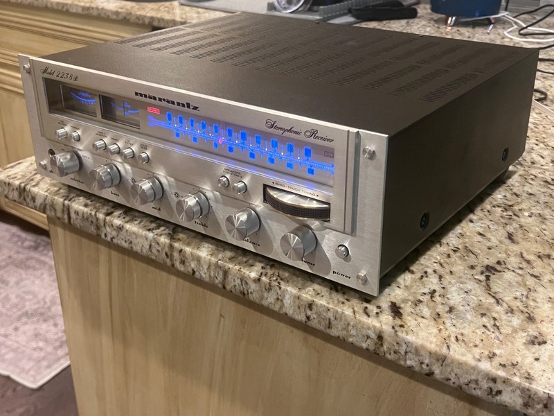 Marantz 2238B Stereo Receiver Vintage Serviced-LED'S-Sweet gallery