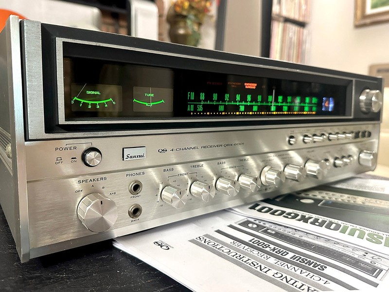 Sansui QRX-6001 MONSTER Quadraphonic/Stereo AM/FM Reveiver + 30-Day Guarantee gallery