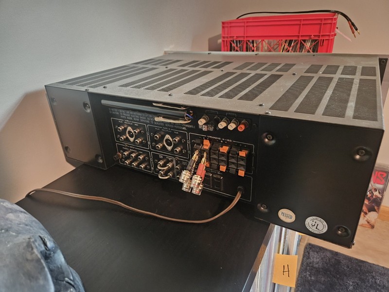 Kenwood KR-9600 Stereo AM/FM Receiver 160WPC Tested and working⭐️ SEE VIDEO ⭐ gallery