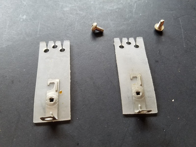 2 Original Wire Guides For a Pioneer SX-1500TD Receiver