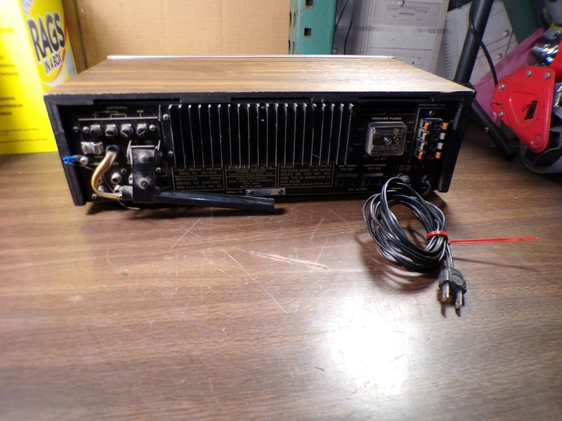 VINTAGE FISHER STUDIO STANDARD RECEIVER STEREO RS- 1022- **NEED NEW BACK LIGHT gallery