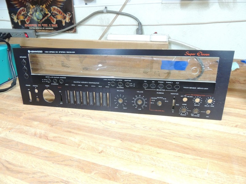 Kenwood Super Eleven Front Panel Assembly A20-1625-03