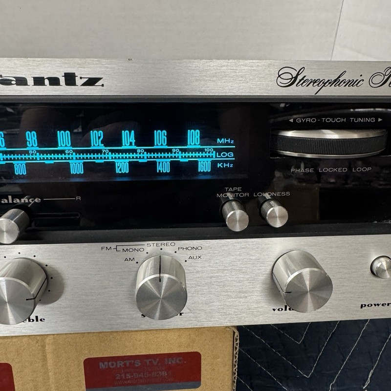MARANTZ 2215B VINTAGE AM/FM STEREO RECEIVER - SERVICED - CLEANED - TESTED gallery