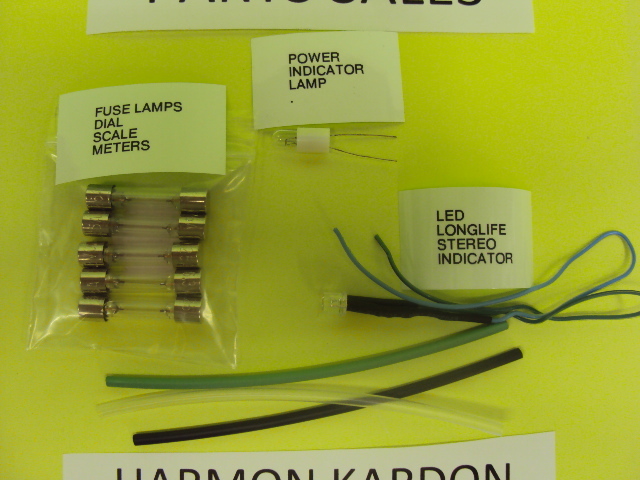 Harman Kardon 330 A&B Lamp Kit Replaces Stereo, Meter, Dial Scale & Power Lamps gallery