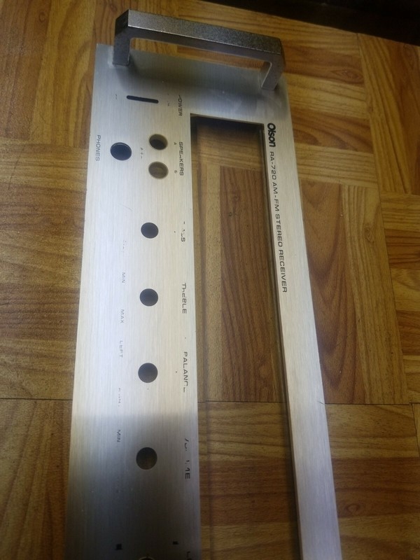 Olson RA-720 Stereo Receiver Face plate gallery