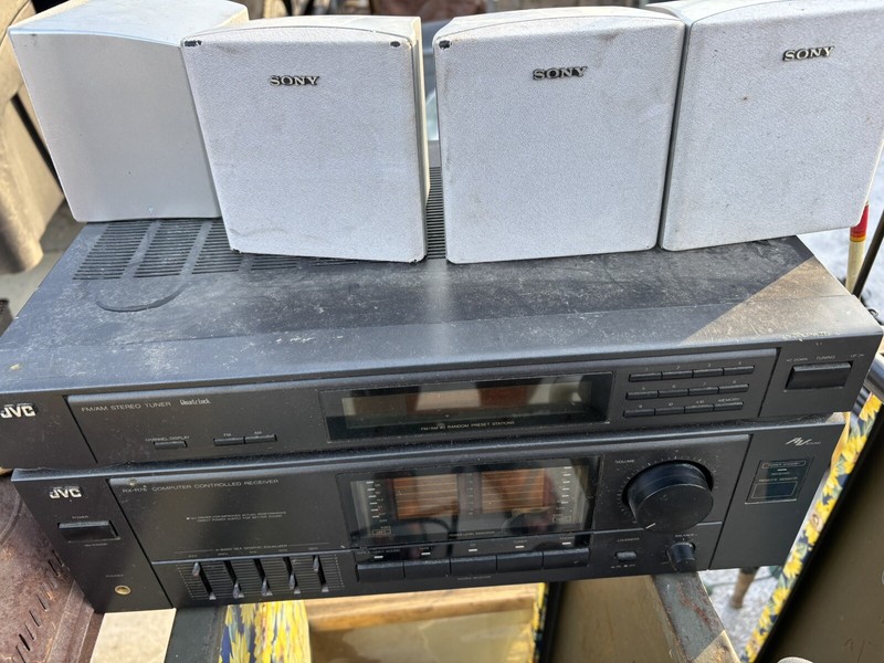 Vintage JVC Computer Controlled Receiver, Model RX-R76 All Works Sony Surround gallery