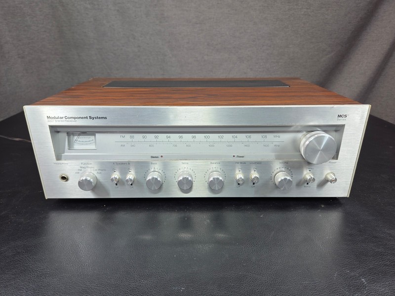 Vintage MCS Modular Component Systems 3207 Receiver Parts Repair VIDEO DEMO! 🎥