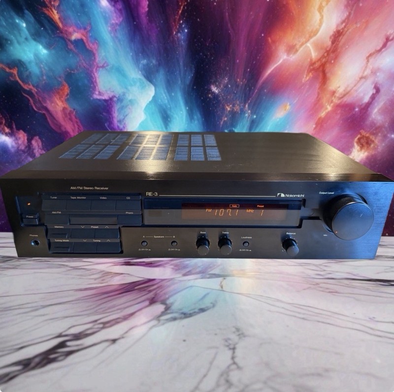 Nakamichi AM/FM Stereo Receiver RE-3 Tested, See Video!