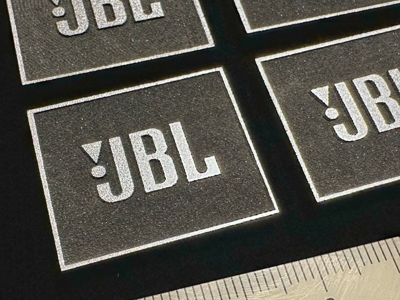 A PAIR (2) of JBL Decade Logo Badge Speaker Grill Compatible with L26 L36 L100 gallery