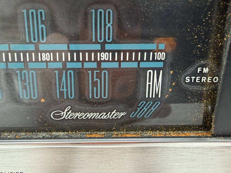 Scott Stereomaster 388 AM/FM Stereo Receiver Parts & Repair Original Wood Case gallery