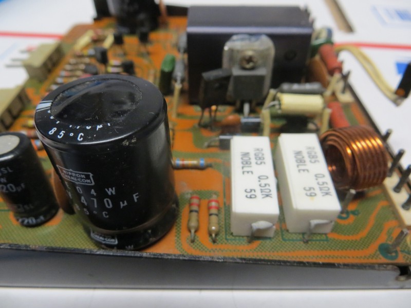 pioneer SX-1250 STEREO RECEIVER POWER AMP ASSEMBLY PART # AWH-048 gallery